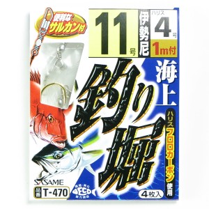 「 ささめ針 SASAME T-470 海上釣り堀（伊勢尼） 金 11号4 」