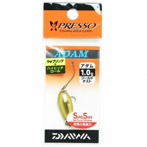 「 ダイワ DAIWA プレッソ アダム 1.0g ゴールドダスト スプーン エリアトラウト 」