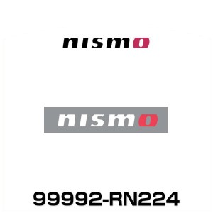 NISMO ニスモ 99992-RN224 ロゴステッカー ホワイト （小）