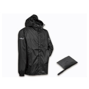 TRD MS043-00040 ベルグテックアクアブロック レインジャケット ブラック XLサイズ TRD×MIZUNO BERGTECH AQUABLOCK RAIN JACKET グッズ