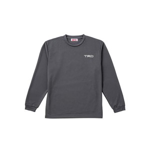 TRD MS044-00004 ロングスリーブＴシャツ グレー Mサイズ LONG SLEEVE T-SHIRT グッズ