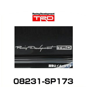 TRD 08231-SP173  TRDステッカー／シルバー 小