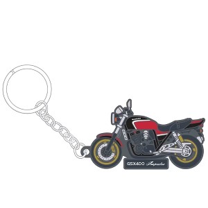 SUZUKI スズキコレクション 99000-79NK0-048 ラバーキーホルダー GSX400 IMPULSE インパルス プレゼント スズキ純正グッズ