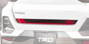 TRD ライズ バックドアデカール MS316-B1004 ステッカー トヨタ 【区分大】