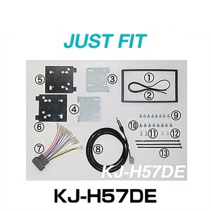 JUST FIT ジャストフィット KJ-H57DE 取付キット （フロントルーフサイドアンテナ車用） H23/12〜H27/2