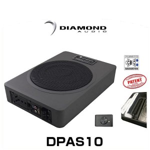 DIAMOND AUDIO ダイヤモンドオーディオ DPAS10 10インチパワードサブウーファー