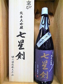 日本酒　『京ひな　七星剣（しちせいけん）　純米大吟醸　1800ｍｌ』　【酒六酒造】