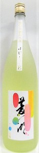 日本酒　菱湖　りょうこ　純米吟醸生酒  JUICE １８００ｍｌ　【峰乃白梅酒造】