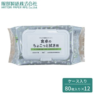 【まとめ売り 12個セット】 アルカリ電解水お掃除シート蓋付き ケース入 12個 NTA-1 同梱不可 ウェットシート キッチン テーブル 食卓 リ