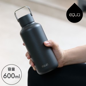 エクア ステンレスボトル タイムレス 600ml ダーク ET-1168DK  by noted. 水筒 常温 マグボトル タンブラー 直飲み 軽量 ギフト 