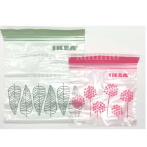 イケア IKEA ISTAD 袋 60枚入り プラスチック袋 フリーザーバッグ 透明袋 (袋GP60)保存袋 小分け キッチン 洗面 食品 お菓子 ギフトにも 