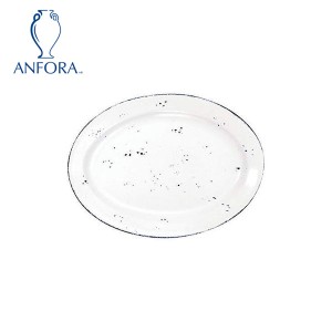 アンフォラ メキシコ ボーラブリッサ オーバルプレート 20cm ANF-046 ANFORA 品番：RAN1701  皿 器 うつわ 食皿 洋食皿