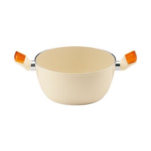 Guzzini IHセラミックコート 両手鍋 24cm 2279.1245 OR グッチーニ 品番：RGTR103