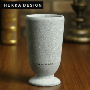 HUKKA DESIGN ビアグラス Y×Pitka ソープストーン 330ml フッカデザイン おうち時間 エコ 天然石 フィンランド 北欧デザイン