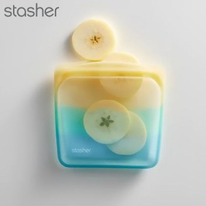 スタッシャー シリコーンバッグ EZサンドイッチ イエローシー STSYLSEZ stasher フードバッグ 保存容器 シリコン 密閉 再利用