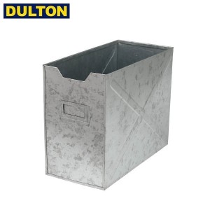 (長期欠品中、予約販売)DULTON ファイルボックス M ガルバナイズド FILE BOX M GALVANIZED(CODE：D20-0209M/GV) ダルトン インダストリア