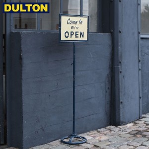 DULTON スピナー サイン スタンド オープン クローズド ネイビー (品番：G965-1245NB) ダルトン インダストリアル アメリカン ヴィンテー