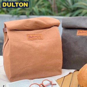 DULTON ワックス キャンバス ランチ バッグ キャメル (品番：Y959-1265CAM) ダルトン インダストリアル アメリカン ヴィンテージ 男前