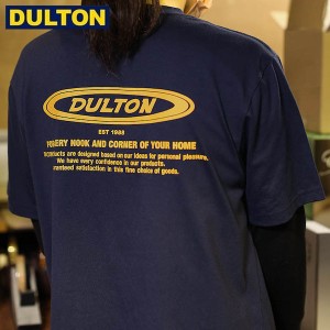 DULTON ダルトン Tシャツ オーバル ロゴ S ネイビー (品番：T22-0475S/NB) DULTON T-SHIRT OVAL LOGO S NAVY ダルトン インダストリアル 