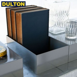 DULTON メタルボックス M グレー (品番：RN-0625M/GY) METAL BOX M GRAY ダルトン インダストリアル アメリカン ヴィンテージ