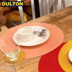 DULTON プレイスマット ラウンド グリーン×ピンク (品番：RN-0662PGNP) PLACE MAT ROUND GNPK ダルトン インダストリアル アメリカン ヴ