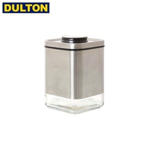 DULTON Cube jar with press lid ワンタッチオープン キャニスター S 【品番：K915-1285S】 ダルトン インダストリアル アメリカン ヴィ