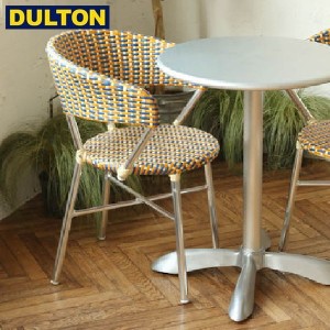 DULTON Aluminum roundish chair Blue/Yellow ガーデンチェア (品番：F19-0001BL/YL) ダルトン インダストリアル アメリカン ヴィンテー