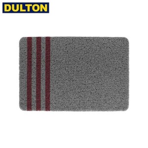 DULTON PVC MAT 5070 GY/RD 【品番：H19-0079M/GRD】 ダルトン インダストリアル アメリカン ヴィンテージ 男前 PVC マット 500x700