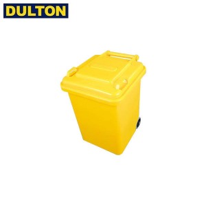 DULTON プラスチック トラッシュカン 18L イエロー 【品番：100-195YL】 ダルトン インダストリアル アメリカン ヴィンテージ 男前