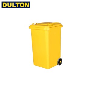 DULTON プラスチック トラッシュカン 65L イエロー (品番：100-198YL) ダルトン インダストリアル アメリカン ヴィンテージ 男前