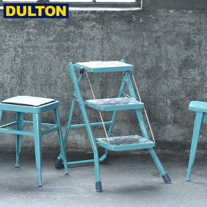 DULTON FOLDING 3-STEPS LADDER GRAY GREEN (品番：100-252GG) ダルトン インダストリアル アメリカン ヴィンテージ 男前 フォールディン