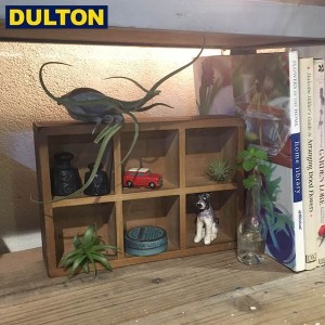 DULTON 6 PARTITION WOODEN BOX H65 【品番：CH14-H521NT】 ダルトン インダストリアル アメリカン ヴィンテージ 男前 6パーテーション 