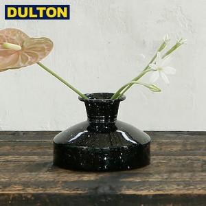 DULTON エナメル フラワー ベース モニター ブラック (品番：H21-0309BK) ENAMELED FLOWER VASE MONITOR BLACK ダルトン インダストリア