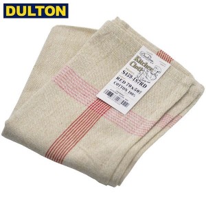 DULTON シャンブレー キッチン クロス レッド CHAMBRAY KITCHEN CLOTH RED (品番：S459-187RD) ダルトン インダストリアル アメリカン))