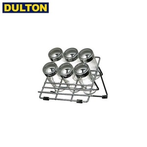 DULTON 6ボトル スパイス ラック 6 BOTTLES SPICE RACK 【品番：CH01-K14】 ダルトン インダストリアル アメリカン ヴィンテージ 男前