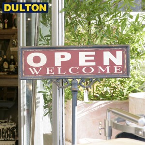 DULTON オープンクローズド サインスタンド OPEN-CLOSED SIGN STAND [PX] (品番：S355-83) ダルトン インダストリアル アメリカン ヴィン