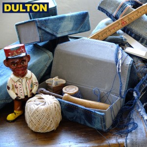 DULTON DENIM GLASSES CASE DARK BLUE (品番：A325-118DBL) ダルトン インダストリアル アメリカン ヴィンテージ 男前 デニムグラスケー