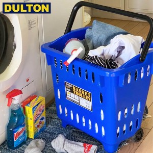 DULTON BASKET TROLLEY BLUE 【品番：S359-49BL】 ダルトン インダストリアル アメリカン ヴィンテージ 男前 バスケット トローリー ブル