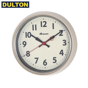 DULTON WALL CLOCK IVORY (品番：S426-207IV) ダルトン インダストリアル アメリカン ヴィンテージ 男前 ウォールクロック アイボリー