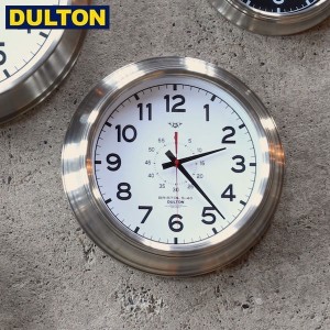 DULTON ウォールクロック ブリストル S-40 ホワイト (品番：K725-924WD) ダルトン インダストリアル アメリカン ヴィンテージ 男前