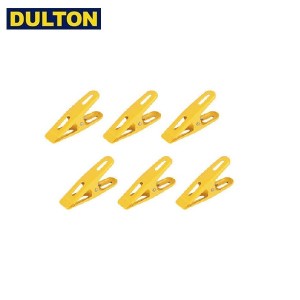 DULTON 6 COLORED CLIPS A YELLOW (品番：118-345AYL) ダルトン インダストリアル アメリカン ヴィンテージ 男前 6 カラー クリップ A イ