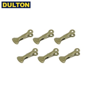 (長期欠品中につき、入荷次第の予約販売)DULTON 6 COLORED CLIPS B OLIVE DRAB (品番：118-345BOV) ダルトン インダストリアル アメリカ