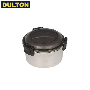 DULTON ステンレス フードコンテナ ラウンド S スモーク SS FOOD CONTAINER ROUND S SMOKE(CODE：K20-0123S/SM) ダルトン インダストリア