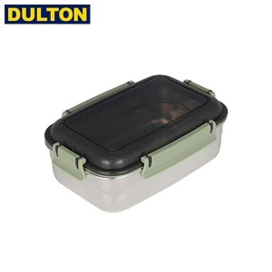 DULTON ステンレス フードコンテナ レクタングル L グリーン SS FOOD CONTAINER RECTANGLE L GREEN(CODE：K20-0124L/GN) ダルトン インダ