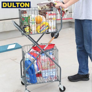 DULTON ランドリー トローリー グレー LAUNDRY TROLLEY GRAY(CODE：H20-0143GY) ダルトン インダストリアル DIY 男前 インテリア