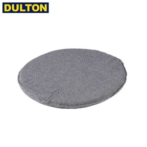 DULTON ダブルガーゼコットン シートパッド φ36 L グレー DOUBLE GAUZE COTTON SEAT PAD Φ36 BL(CODE：T20-0169BL) ダルトン インダス