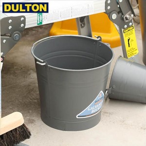 DULTON ガルバナイズド バケツ 6L グレー GALVANIZED BUCKET 6L GRAY(CODE：H19-0047-6GY) ダルトン インダストリアル DIY 男前 インテリ