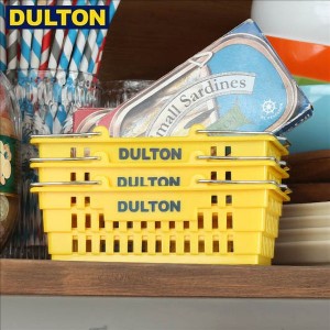 DULTON デスクトップ バスケット イエロー DESKTOP BASKET YELLOW(CODE：H20-0187YL) ダルトン インダストリアル DIY 男前 インテリア