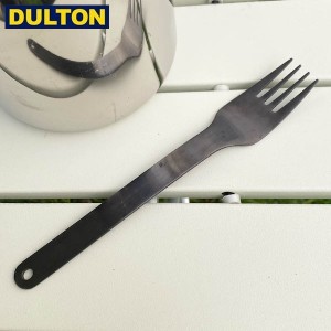 DULTON ステンレス フィールド カトラリー ブラック ディナーフォーク STAINLESS FIELD CUTLERY BK DF(CODE：K20-0230BK/DF) ダルトン イ