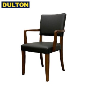 DULTON 'リリーフ'' アーム チェアー PVC ブラック ''RELIEF'' ARM CHAIR PVC BLACK (品番：SV20-CH011PBK) ダルトン インダストリアル 